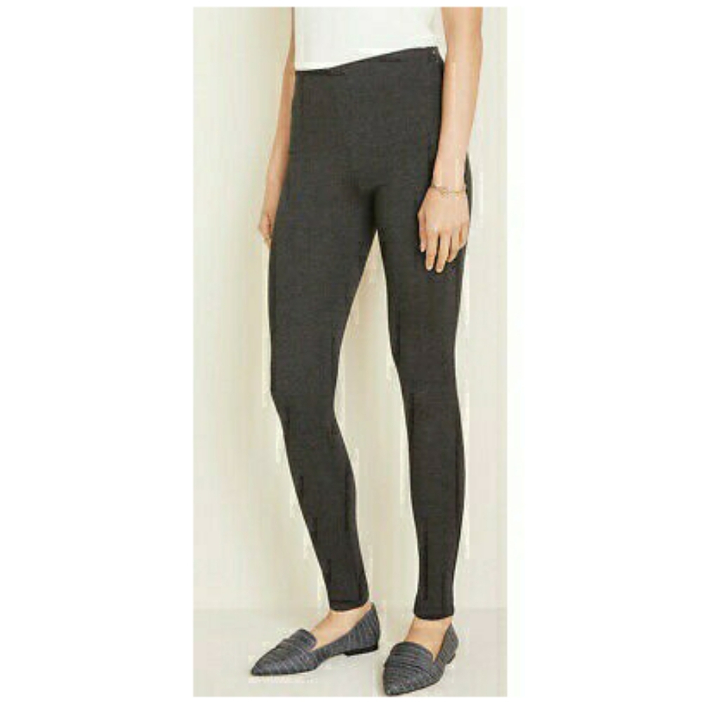 ▪︎Loft▪︎Ponte Dark Gray Leggings